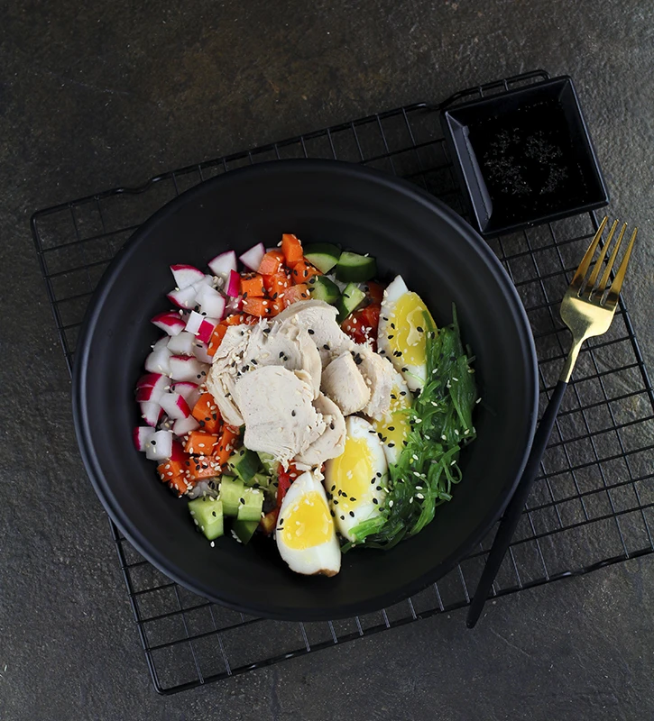 Поке с курицей