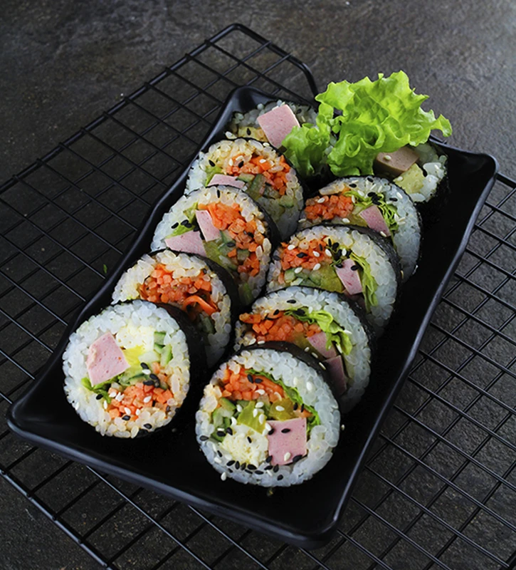 Кимпап с колбасой