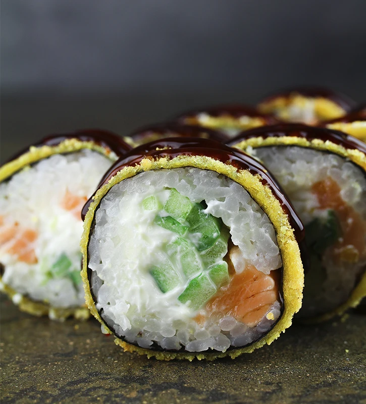 Темпура с лососем