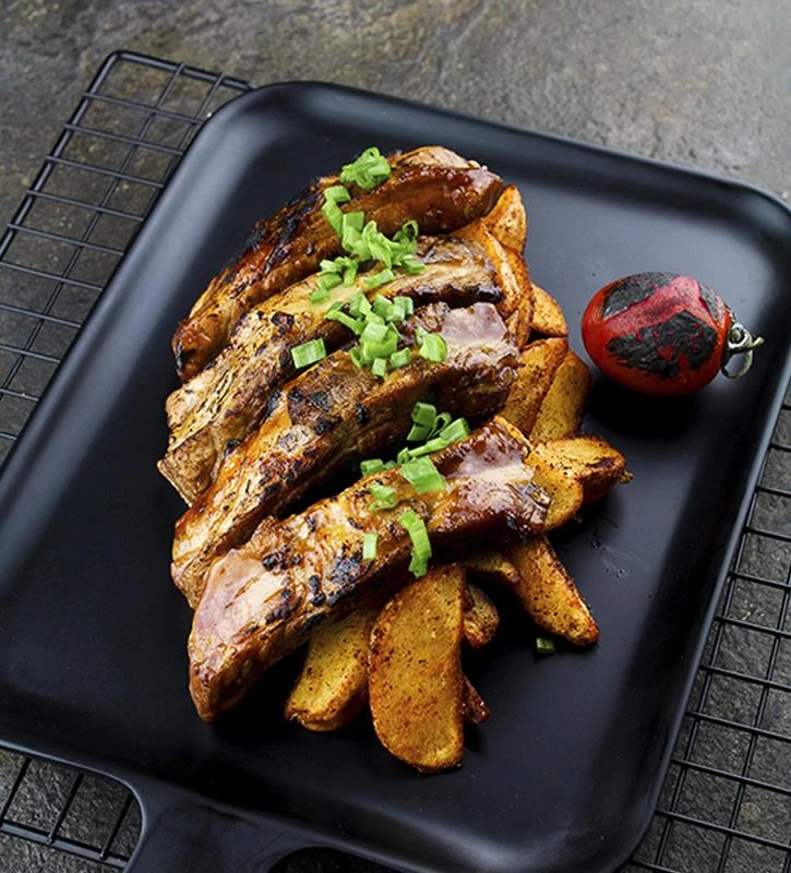 Ребра свиные барбекю