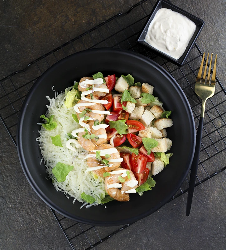 Цезарь с креветками