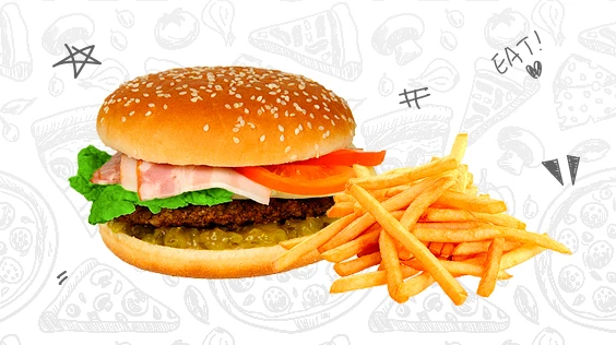 🍔 БУРГЕРЫ | ЗАКУСКИ
