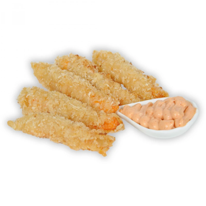 Креветки в кляре