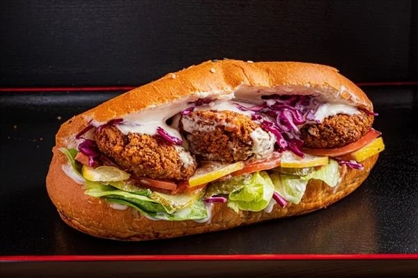 Донер фалафель с  ореховым соусом