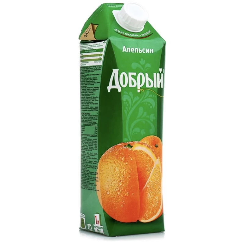 Сок Добрый Апельсин 1л