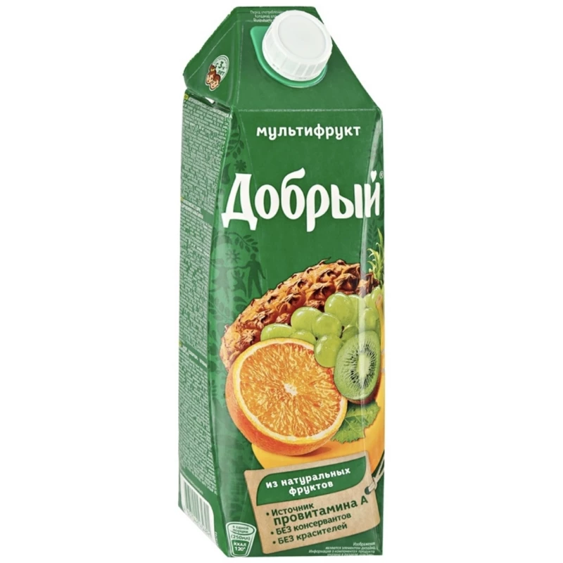 Сок Добрый Мультифрукт 1л