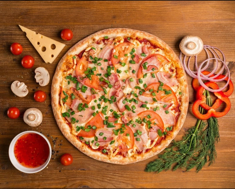 Пицца Весенняя 25см