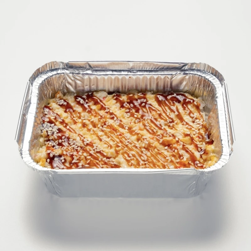 Динамит с крабом и креветкой