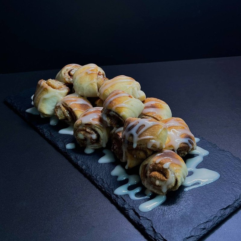 Рулетики с корицей