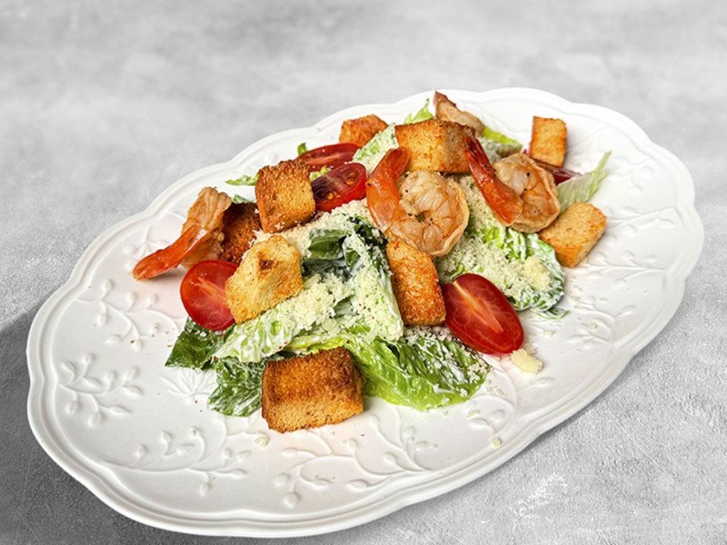 Цезарь с креветкой