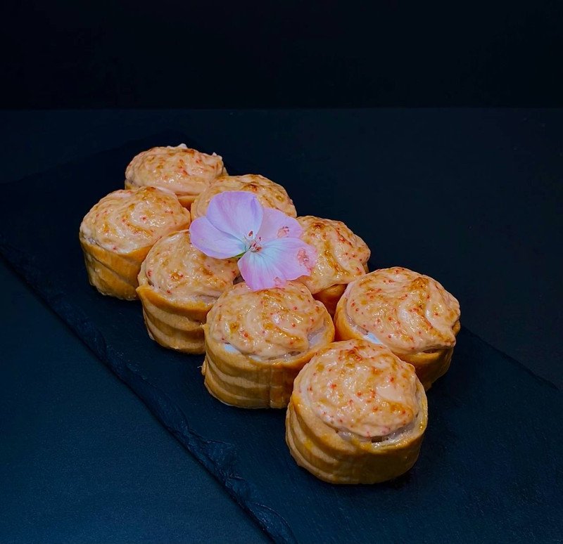 Запечёная филадельфия