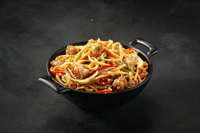 курица в остром соусе