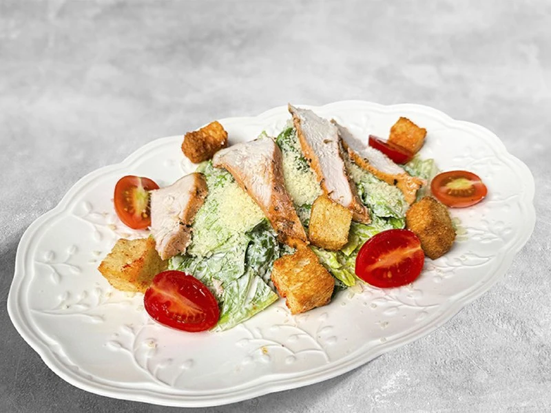 Цезарь с курицей