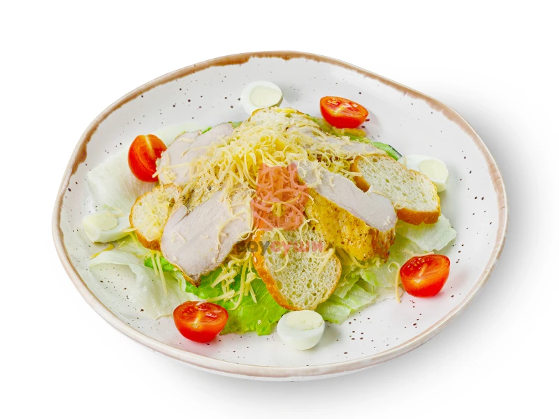 Салат Цезарь с курицей 