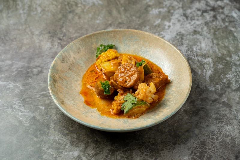 Овощи в соусе Том ям