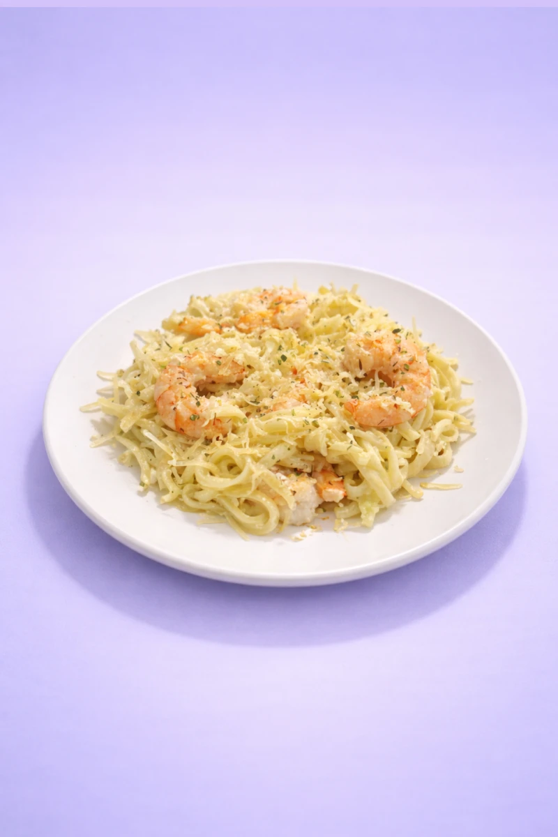 Паста с креветкой