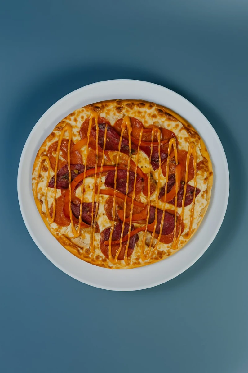 Пицца с огоньком