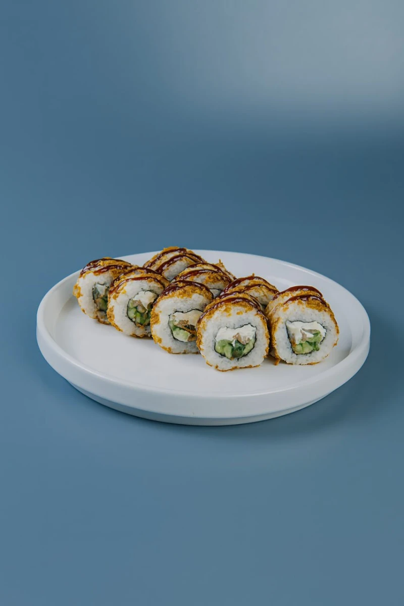 Ролл с беконом