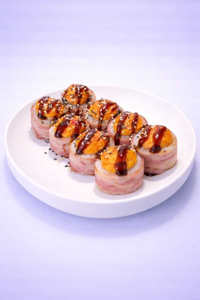 Запеченный с беконом