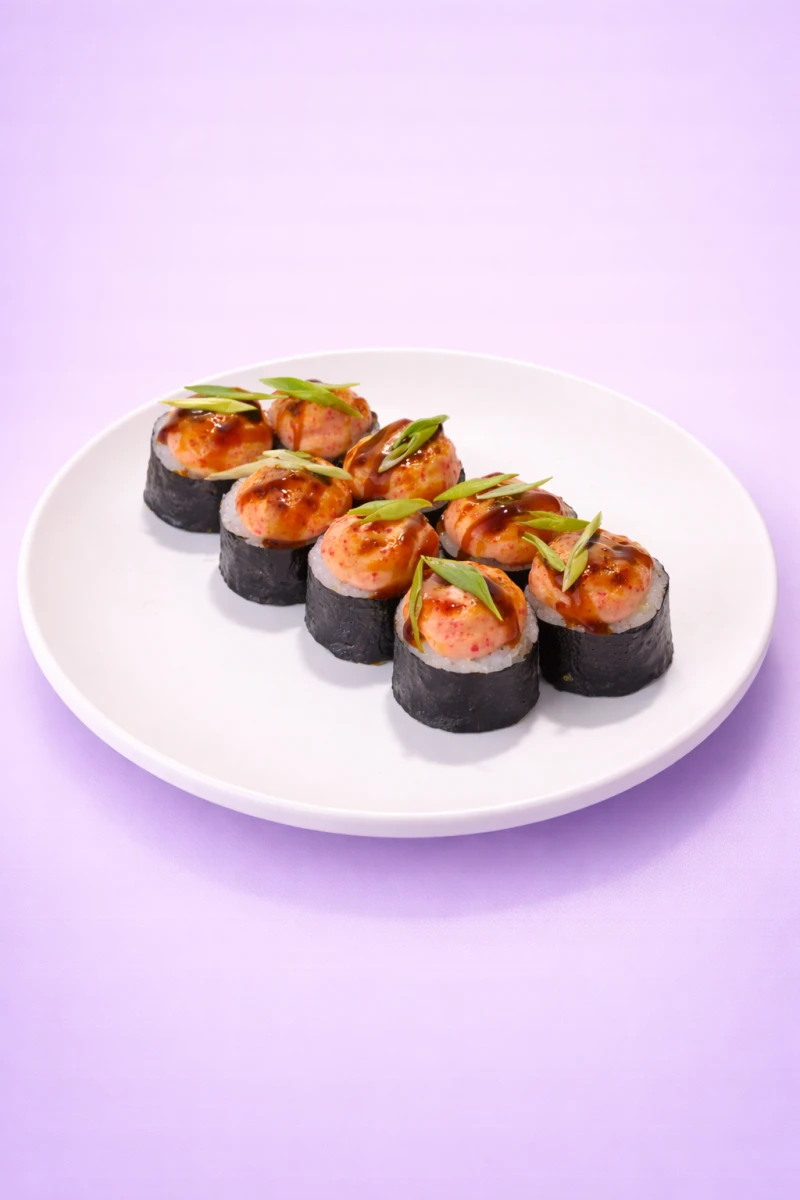 Запеченный с овощами