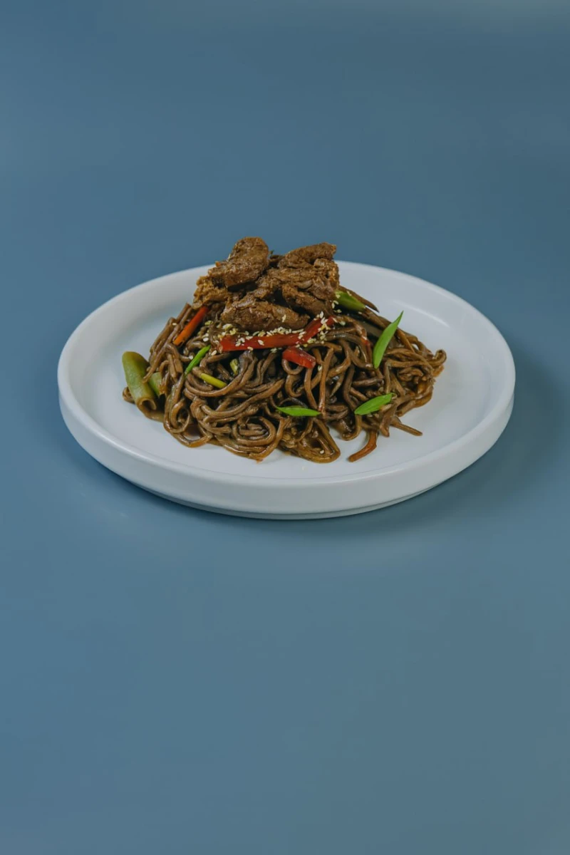 Соба с говядиной