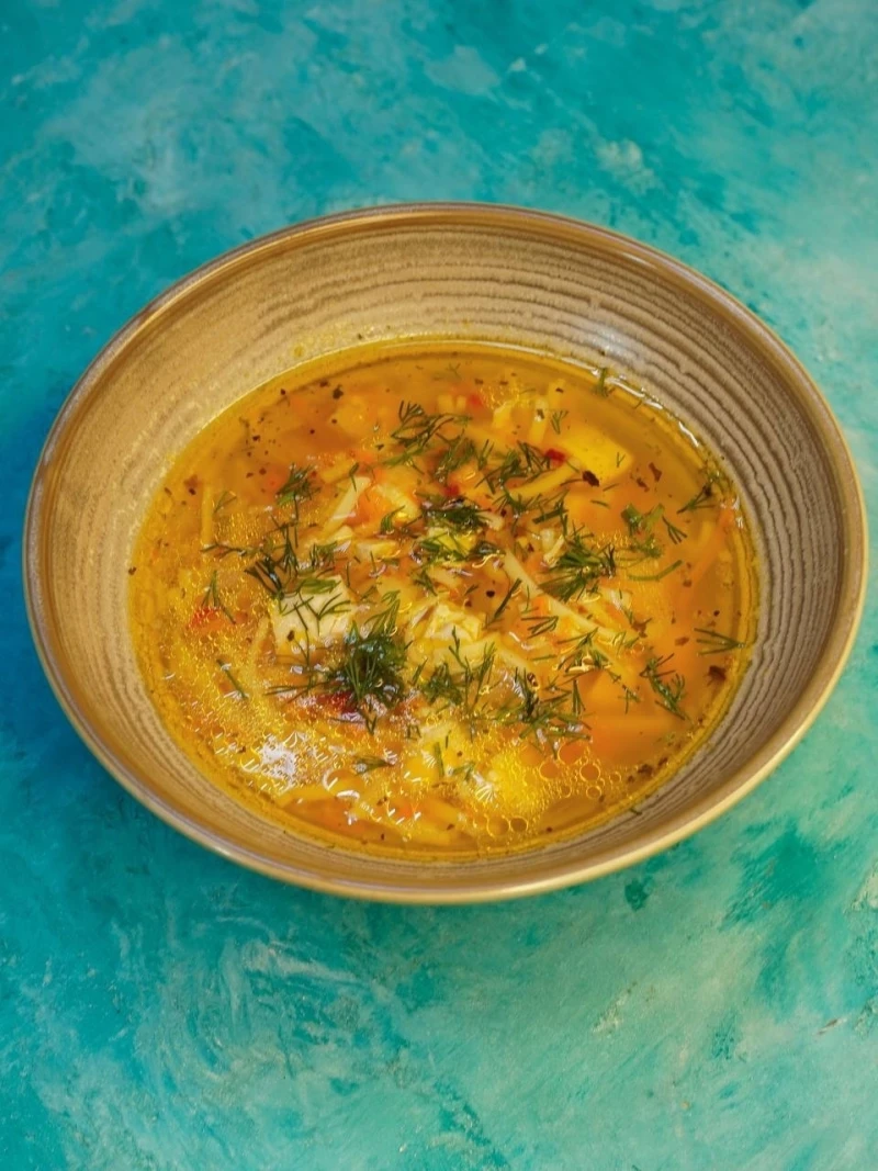 Лапша с курицей