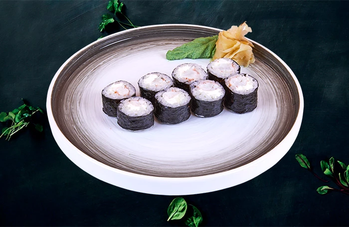 Ролл с креветкой и сыром