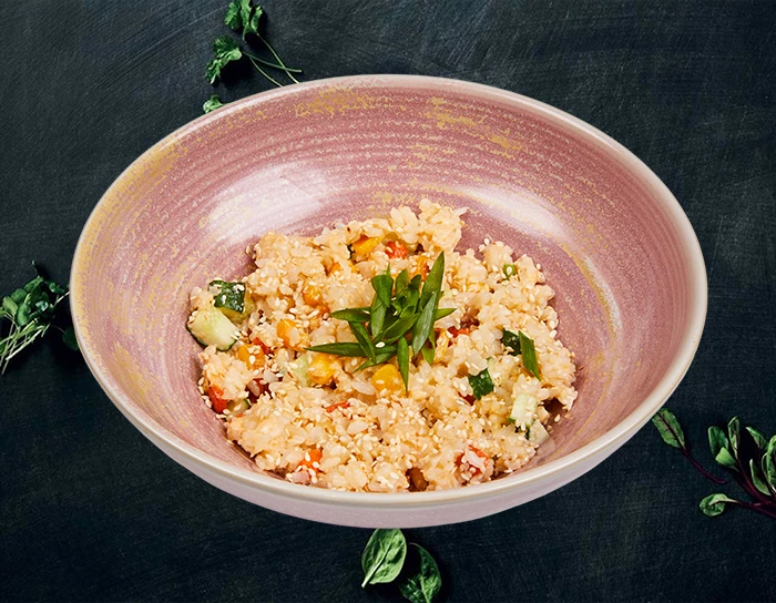 Рис с яйцом по-Китайски