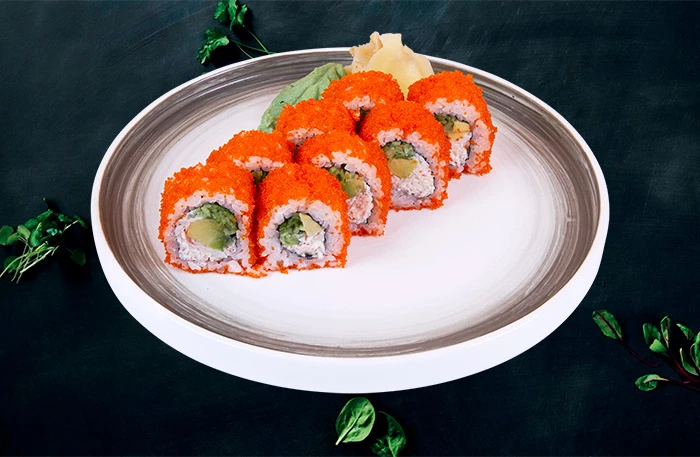 Калифорния с крабом