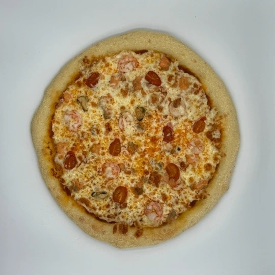 Пицца с морепродуктами
