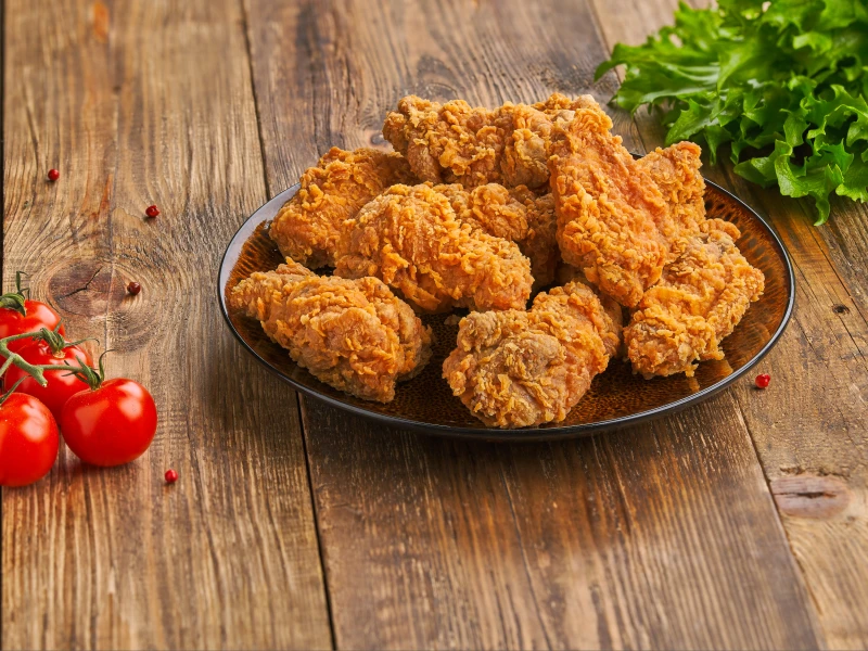 Куриные крылышки+ закуски