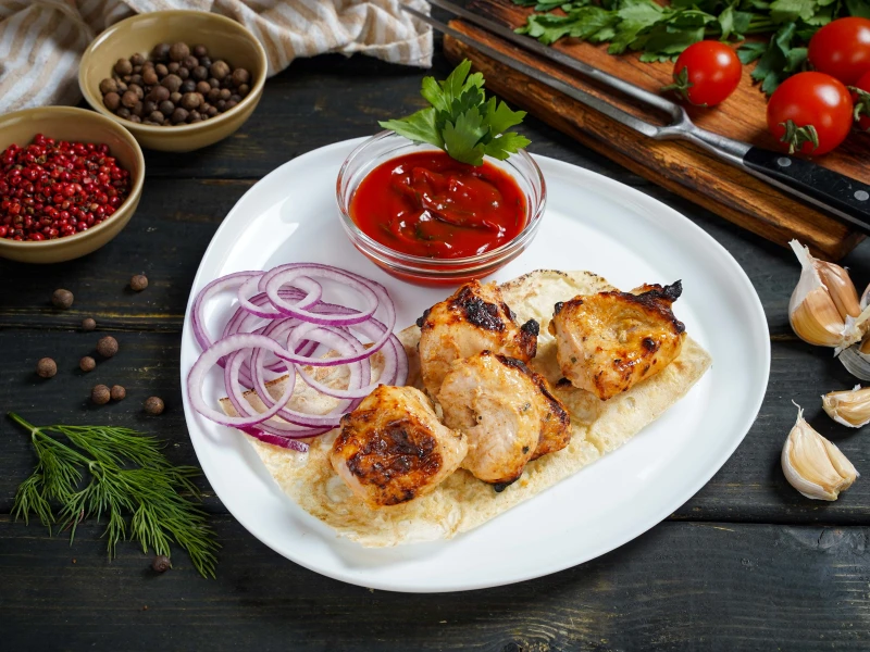 Шашлык из курицы
