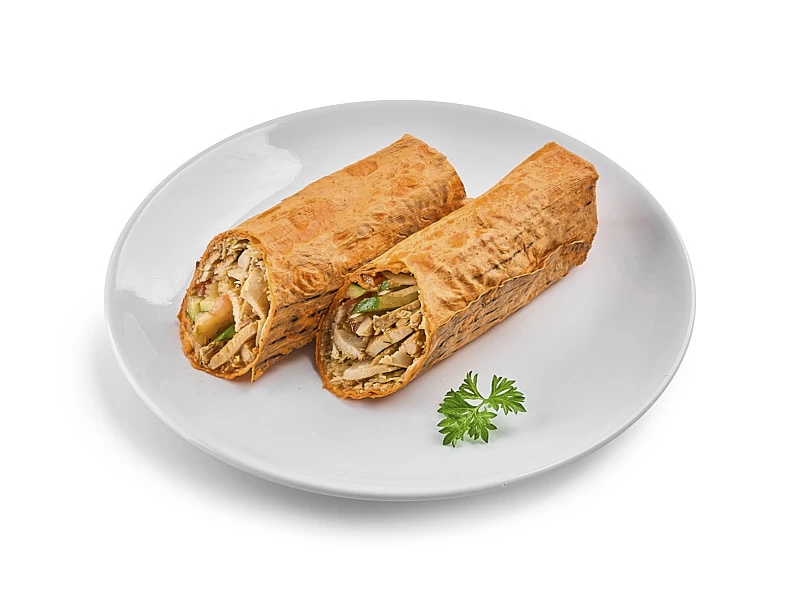 Шаурма в сырном лаваше