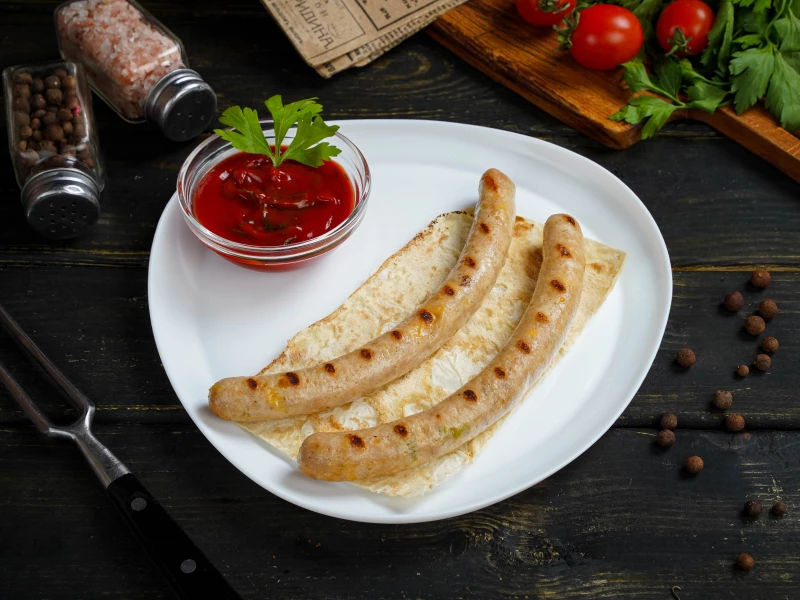  Колбаски куриные