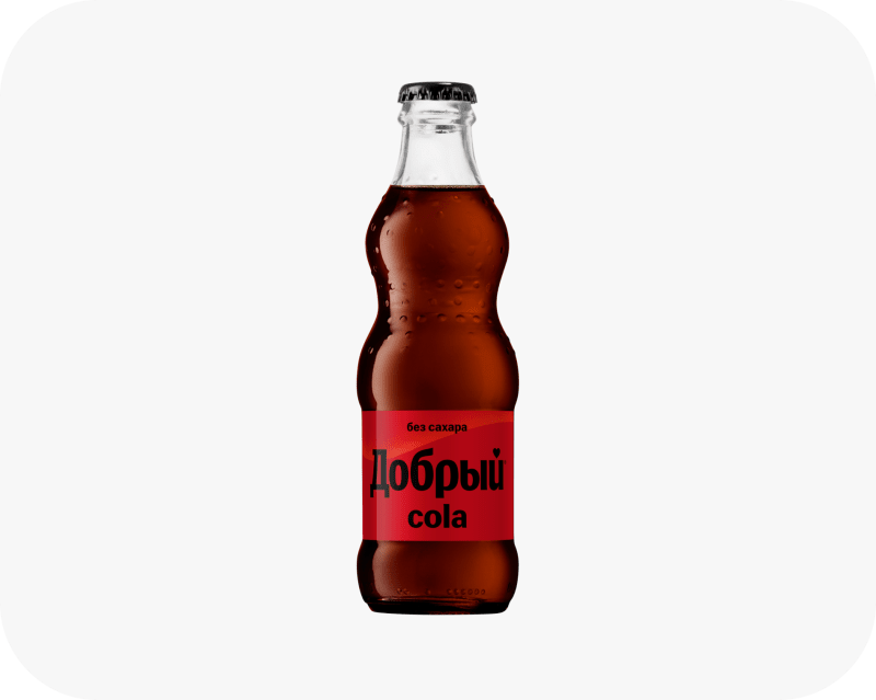 Напиток Добрый Cola БЕЗ САХАРА (стекло), 250 мл Товар