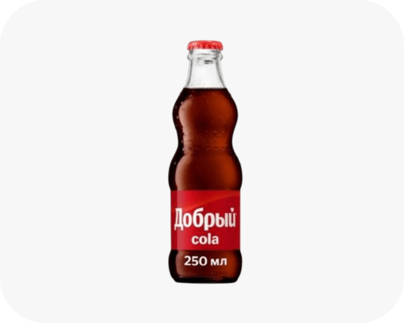 Напиток Добрый Cola (стекло), 250 мл