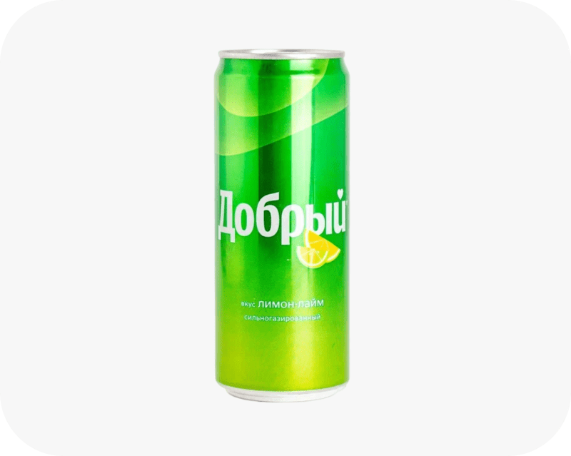 Добрый Лимон-лайм ж/б, 330мл товар