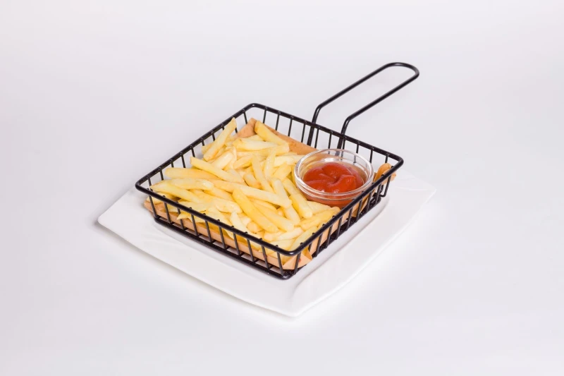 Картофель фри с кетчупом