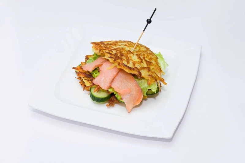 Дранбургер с сёмгой