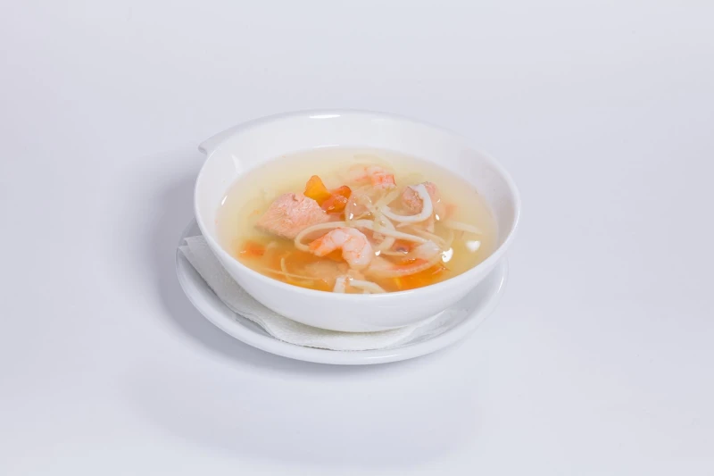 Суп с морепродуктами