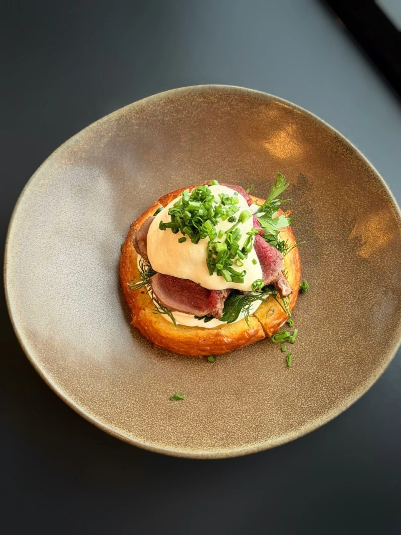 Шаньга с маринованной говядиной 195гр