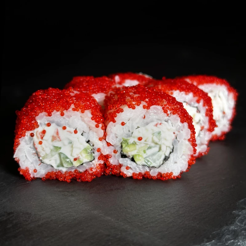 Ролл  Калифорния с лососем 6 шт 200гр