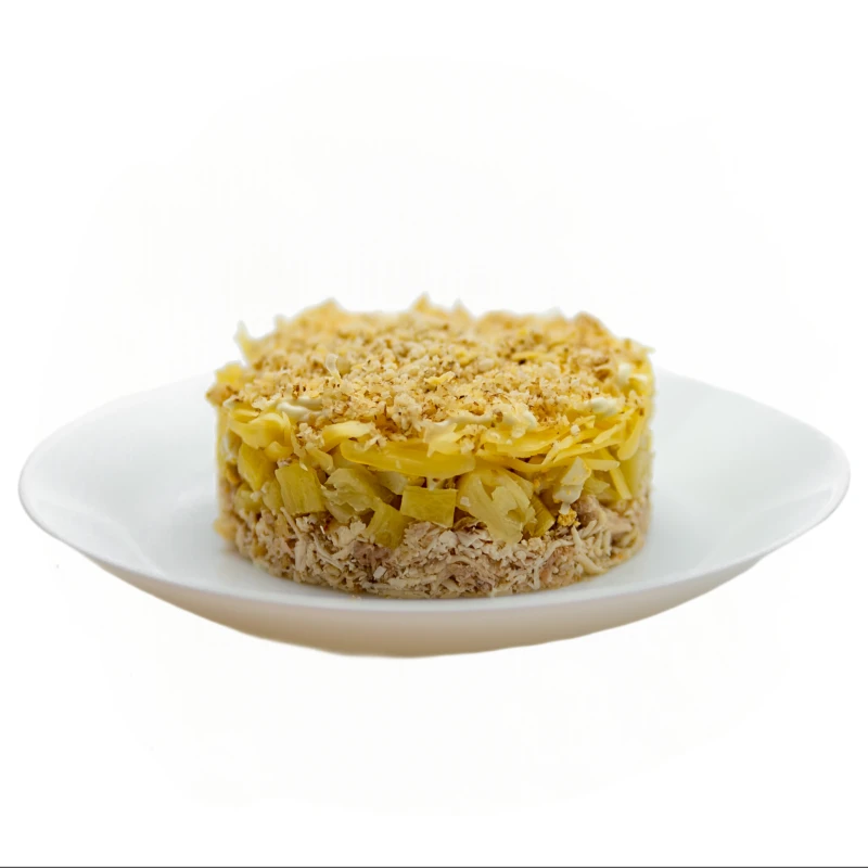 С КУРИЦЕЙ И АНАНАСОМ