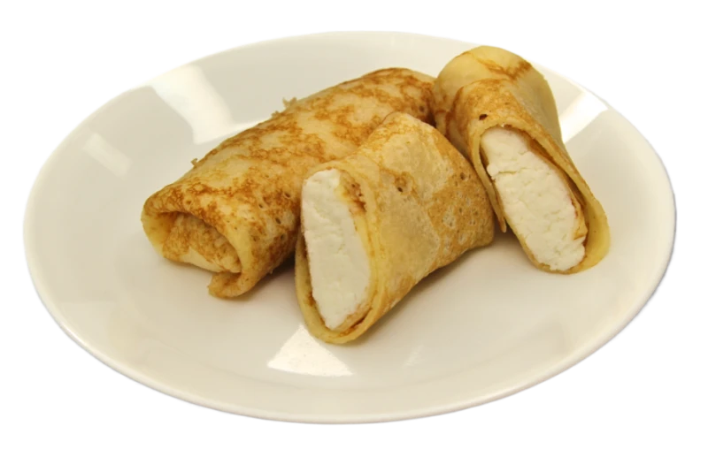 БЛИНЫ С ТВОРОГОМ 2 шт.