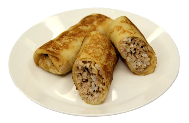 БЛИНЫ С МЯСОМ И РИСОМ 2 шт.