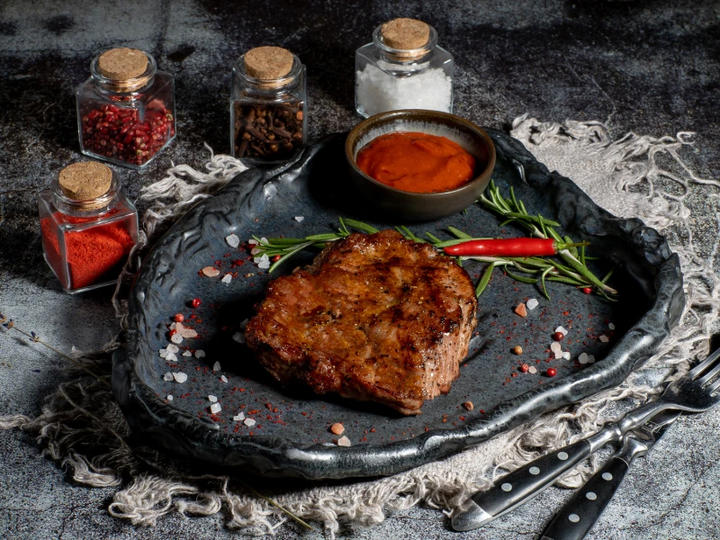 Стейк барбекю из свинины