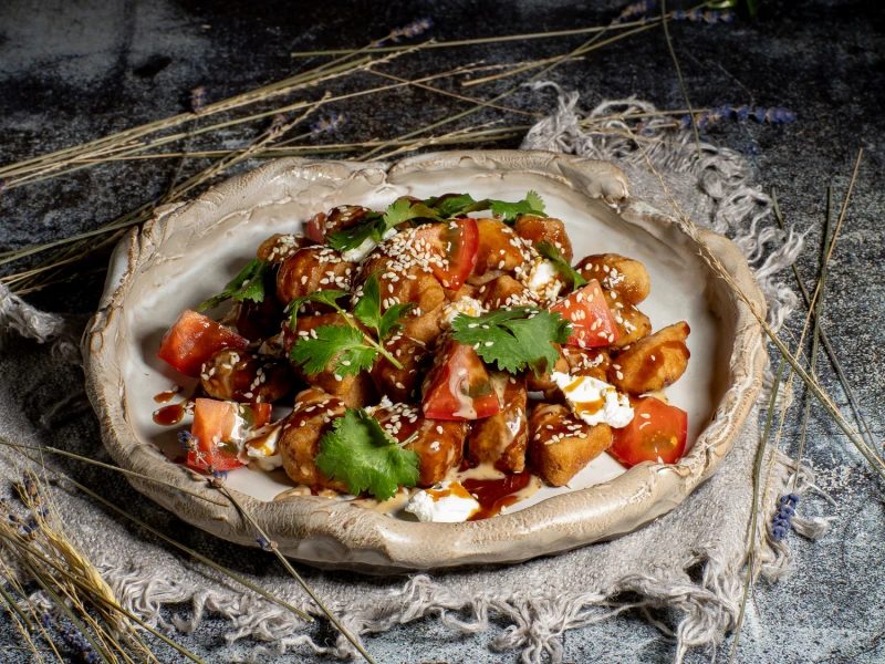 Салат Хрустящий баклажан