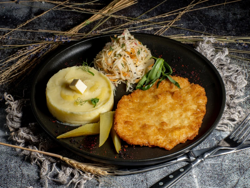 Шницель из свинины,