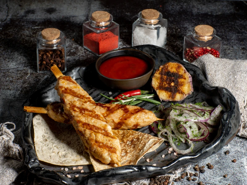 Кебаб из курицы,