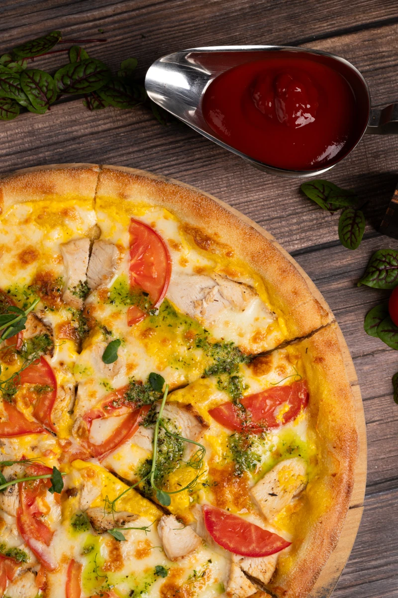 Пицца Сырный цыпленок